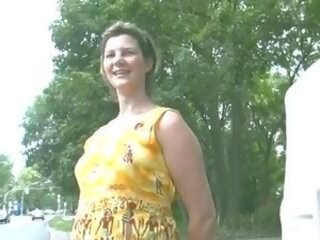 Thick German Woman gets Warm Cum on Her Small Boobs: Retro Amateur adult video