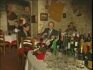 Stately Italian adult Cheating Husband On Restaurant