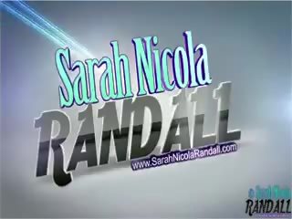 Sarah Randall Poolside In A Bikini