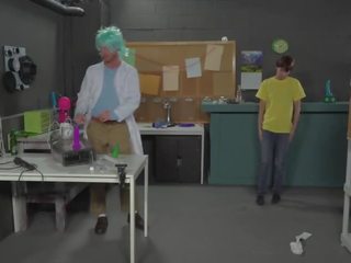 Bakom den scener av johnson & morty den xxx parodi