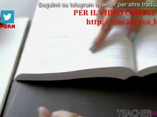 Profesor se ma hľa succhi giuro che studio (sottotitolato v italiano)