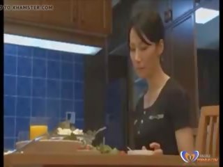 Japanese MILF and fellow in Home Alone Vintagepornbay Com