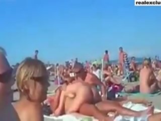 Offentlig naken strand swinger vuxen video- i sommar 2015