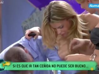 ספרדי טלוויזיה מארח רצועות את (maria lapiedra)