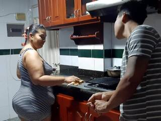 I fuck saya makcik dalam yang dapur, percuma seks vid 73