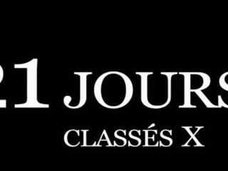 Documentaire - 21 jours classes x - 高清晰度 - re-upload: x 额定 电影 9a