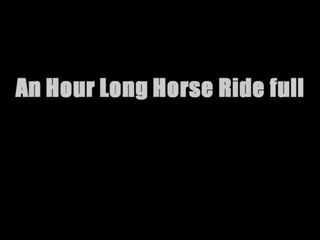 Hour long ride