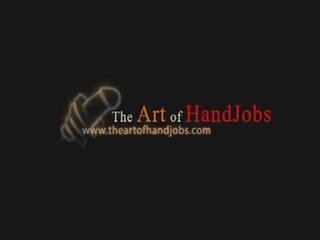 Các nghệ thuật của handjobs: tuyệt vời handjob vì busty mẹ tôi đã muốn fuck
